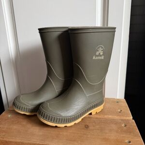 Kamik Stomp Rain Boots - Olive